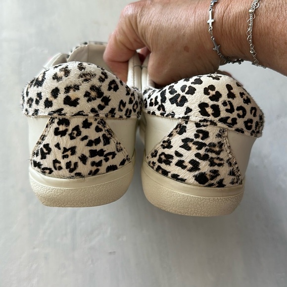 Vintage Havana Women’s Giselle Cheetah Size 37 US 7 Slip On Sneakers Leather - Picture 13 of 16